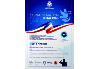 Commémoration du 08 Mai 1945 -  Jeudi 08 mai 2025