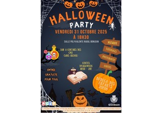 Boum d'Halloween organisée par l'AGEP Vendredi 31 octobre