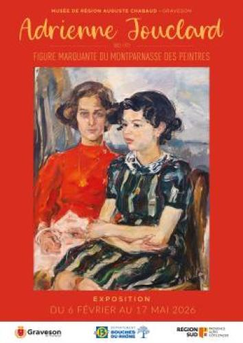 Affiche exposition Jouclard. Musée Chabaud. 2 Copie