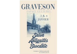 SALON ANTIQUITÉS BROCANTE Les 3 & 4 JANVIER